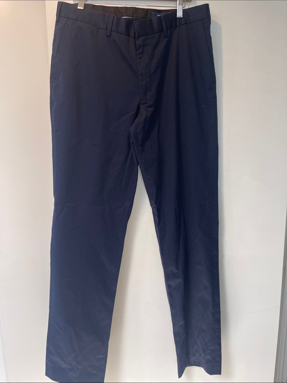 Lands' End Men's Navy Tailored Fit Chinos